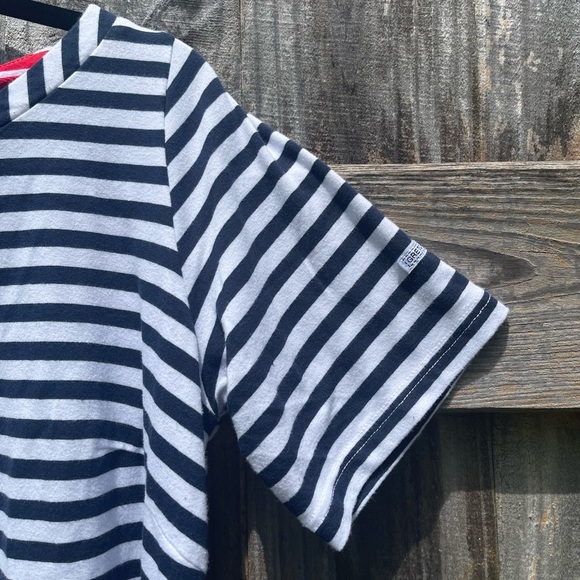 Gretchen Scott Designs Navy and White Striped Top - Picture 2 of 9